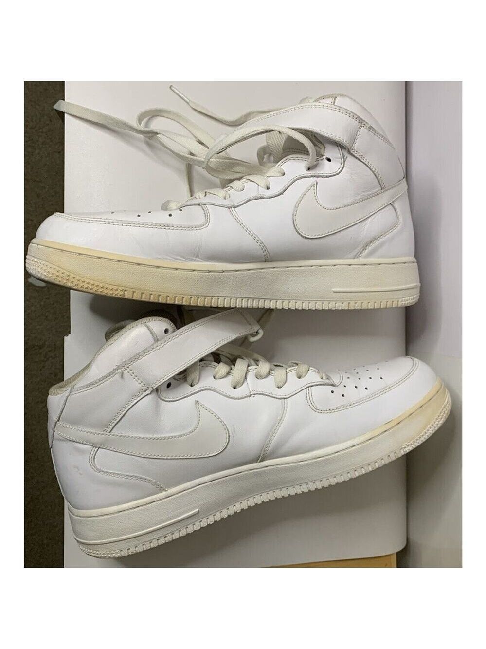 White Nike Air Force 1 Low - Size 11.5 - 315123 111 Men